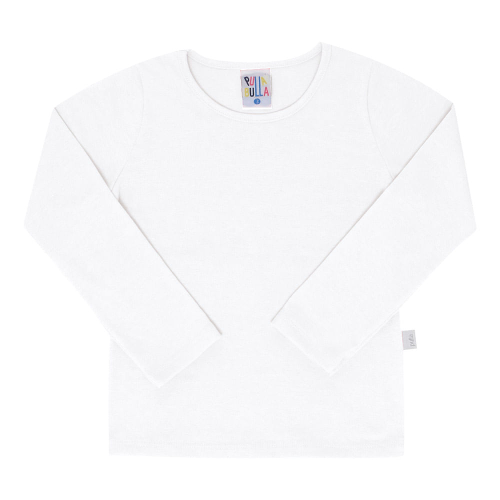 Blusa Bebê Menina - Branco - 47205-3