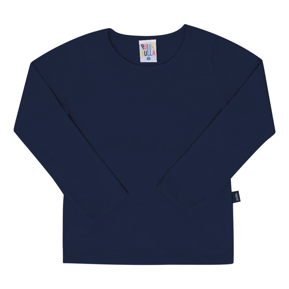 Blusa Bebê Menina - Marinho - 47205-58