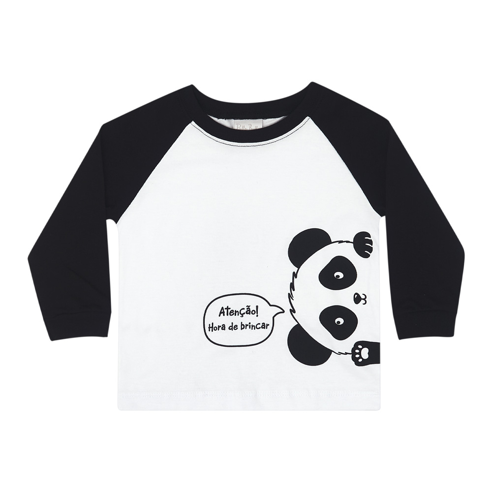 Camiseta Bebê Menino - Branco - 50154-3