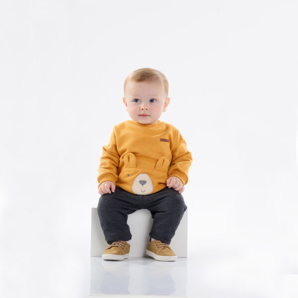 Conjunto Bebê Menino - Ocre - 50167-345
