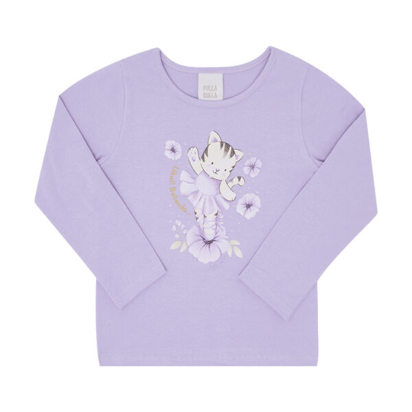 Blusa Primeiros Passos Menina - Lilas - 50201-472