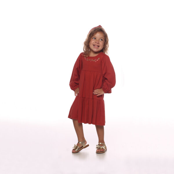 Vestido Primeiros Passos Menina - Paprica - 50213-1137