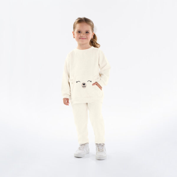 Conjunto Primeiros Passos Menina - Natural - 50226-68