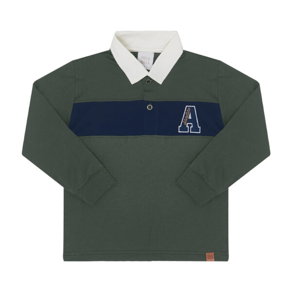 Polo Primeiros Passos Menino - Militar - 50258-356