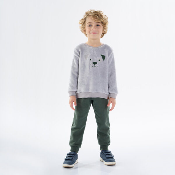 Conjunto Primeiros Passos Menino - Cinza - 50271-354