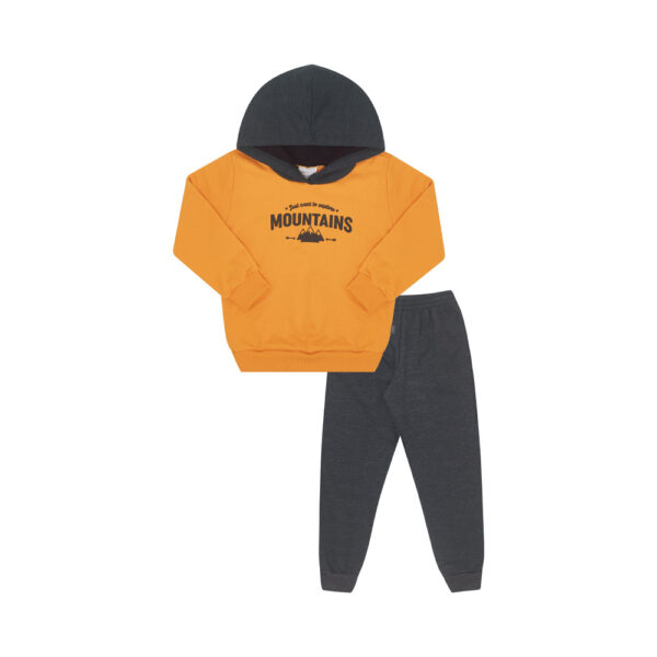 Conjunto Primeiros Passos Menino - Ocre - 50272-345