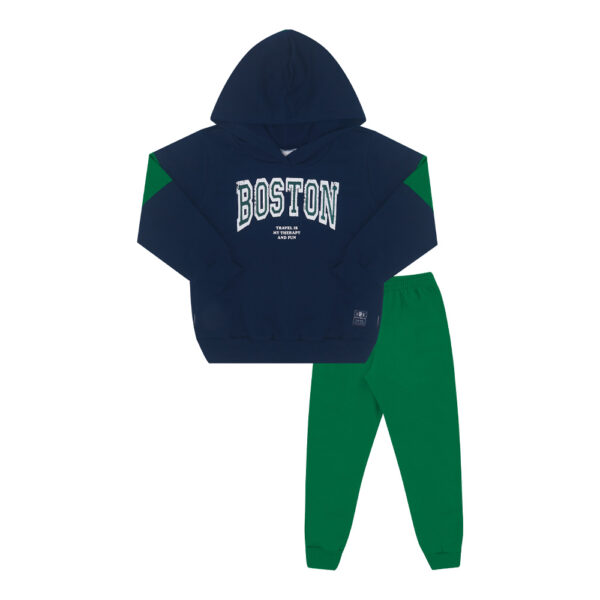 Conjunto Primeiros Passos Menino - Marinho - 50273-58