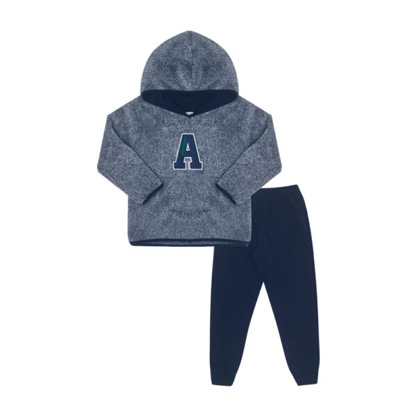 Conjunto Primeiros Passos Menino - Marinho - 50276-58