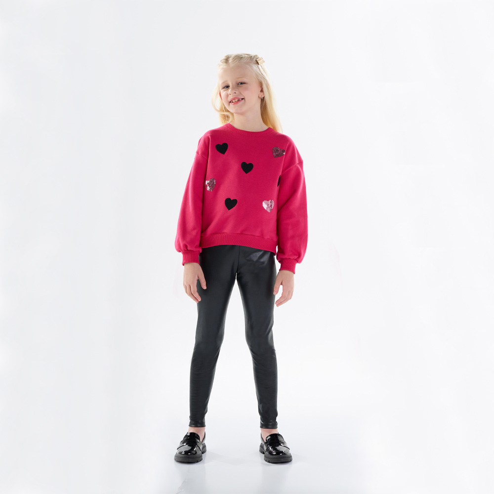 Conjunto Infantil Menina - Framboesa - 50327-593