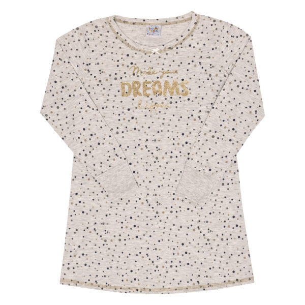 Camisola Primeiros Passos Menina - Rotativo Mescla Banana - 200101-1126