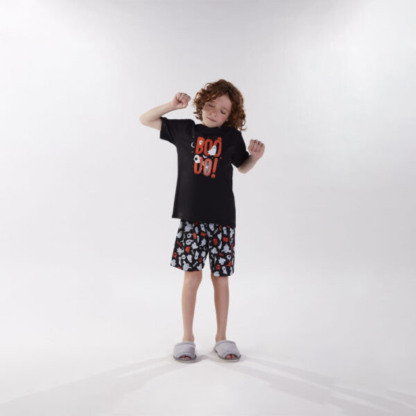 Pijama Primeiros Passos Menino - Preto - 200250-51