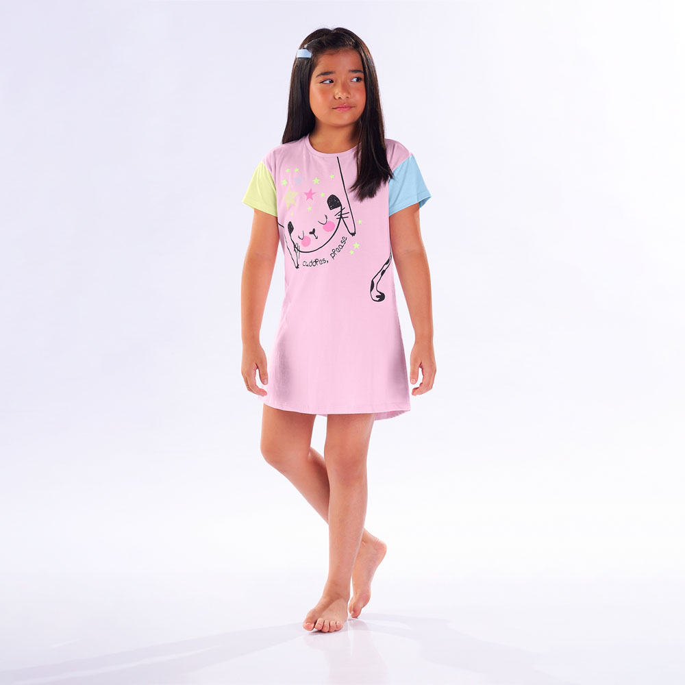 Camisola Primeiros Passos Menina - Rosa - 200406-1