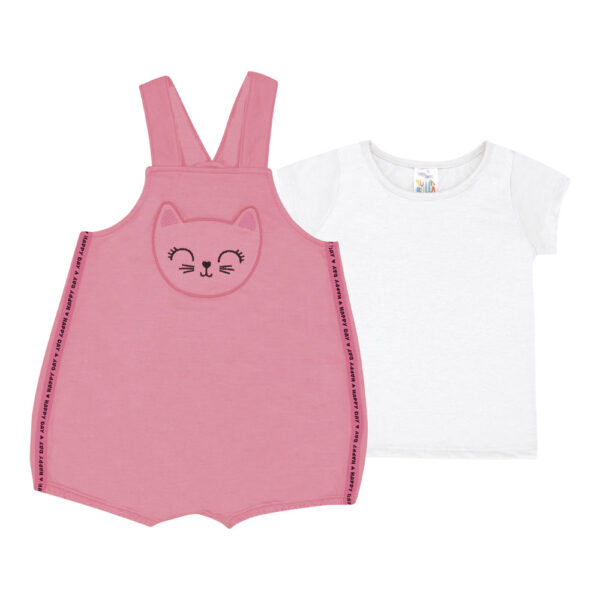 Conjunto Bebê Menina - Pink Lumi - 48204-1207