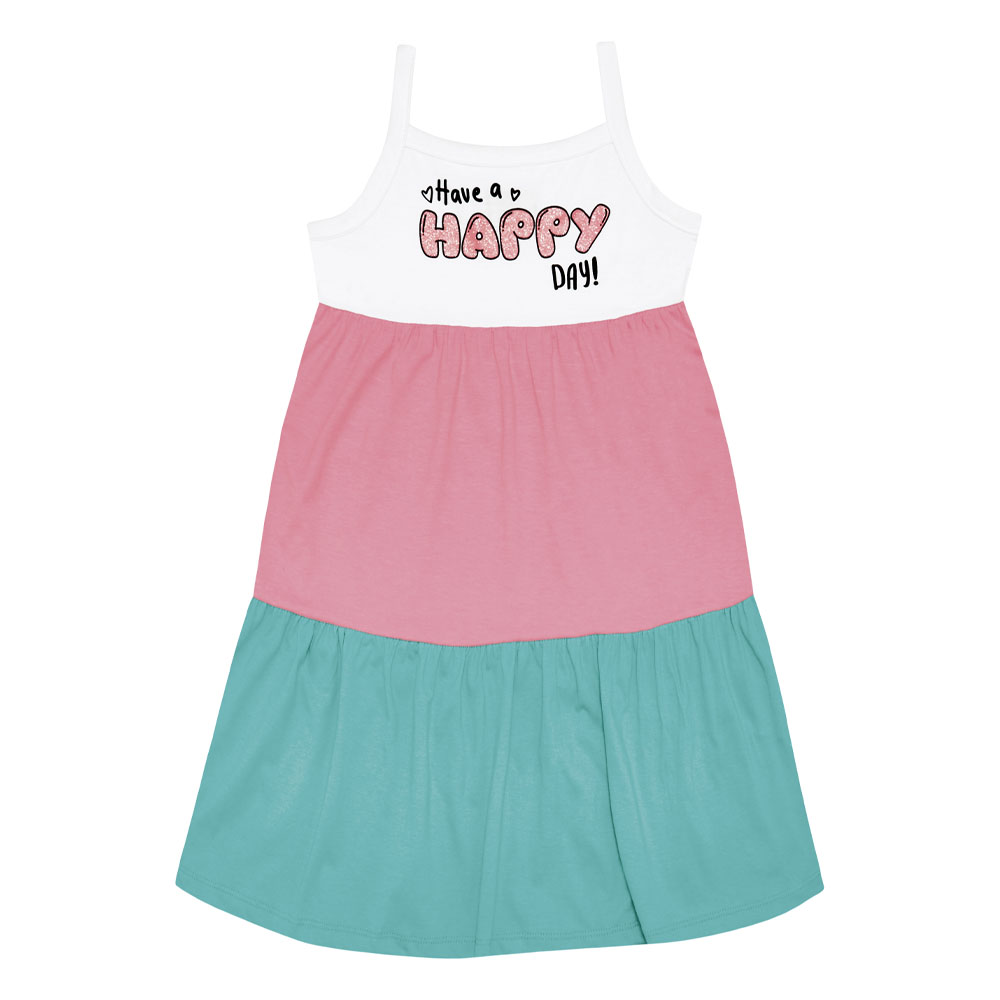 Vestido Primeiros Passos Menina - Pink Lumi - 48307-1207