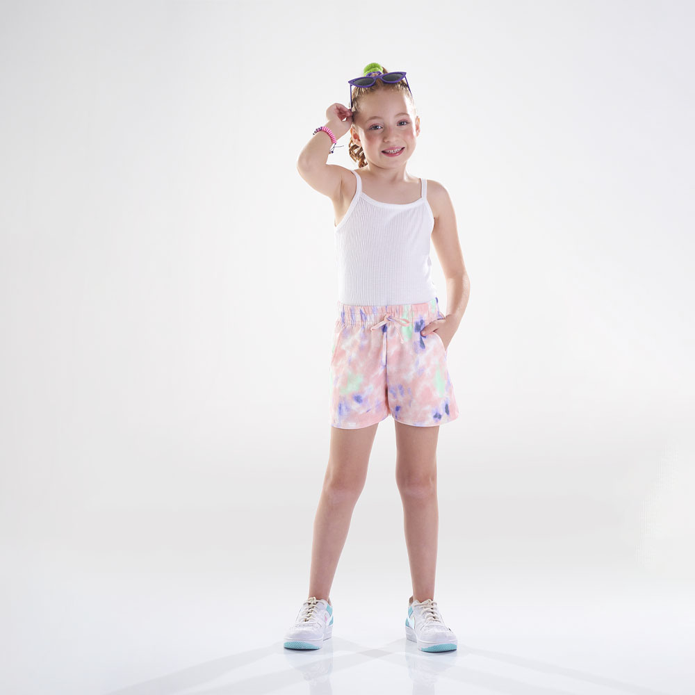 Shorts Infantil Menina - Rotativo Rose - 48409-262