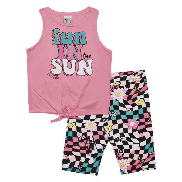 Conjunto Infantil Menina - Pink Lumi - 48420-1207
