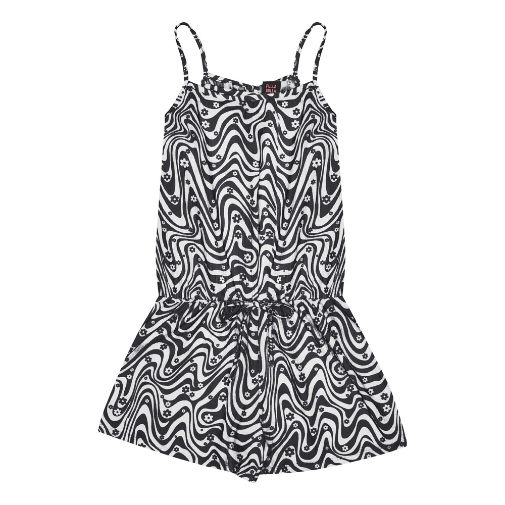 Macaquinho Juvenil Menina - Sublimado Preto - 48514-1158