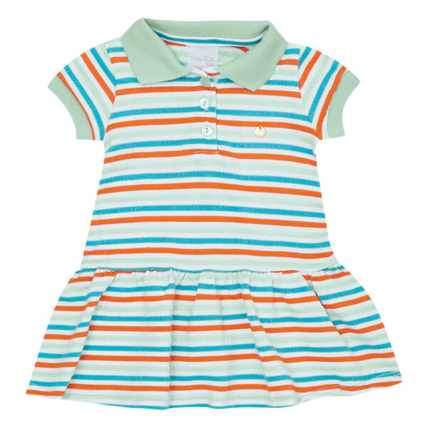 Vestido Bebê Menina - Listrado Tiffany - 48613-1270