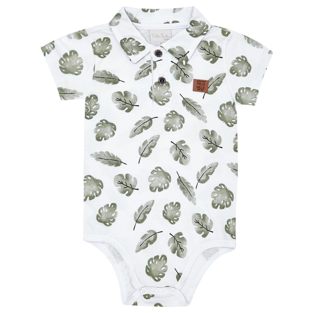 Body Bebê Menino - Branco - 48652-3