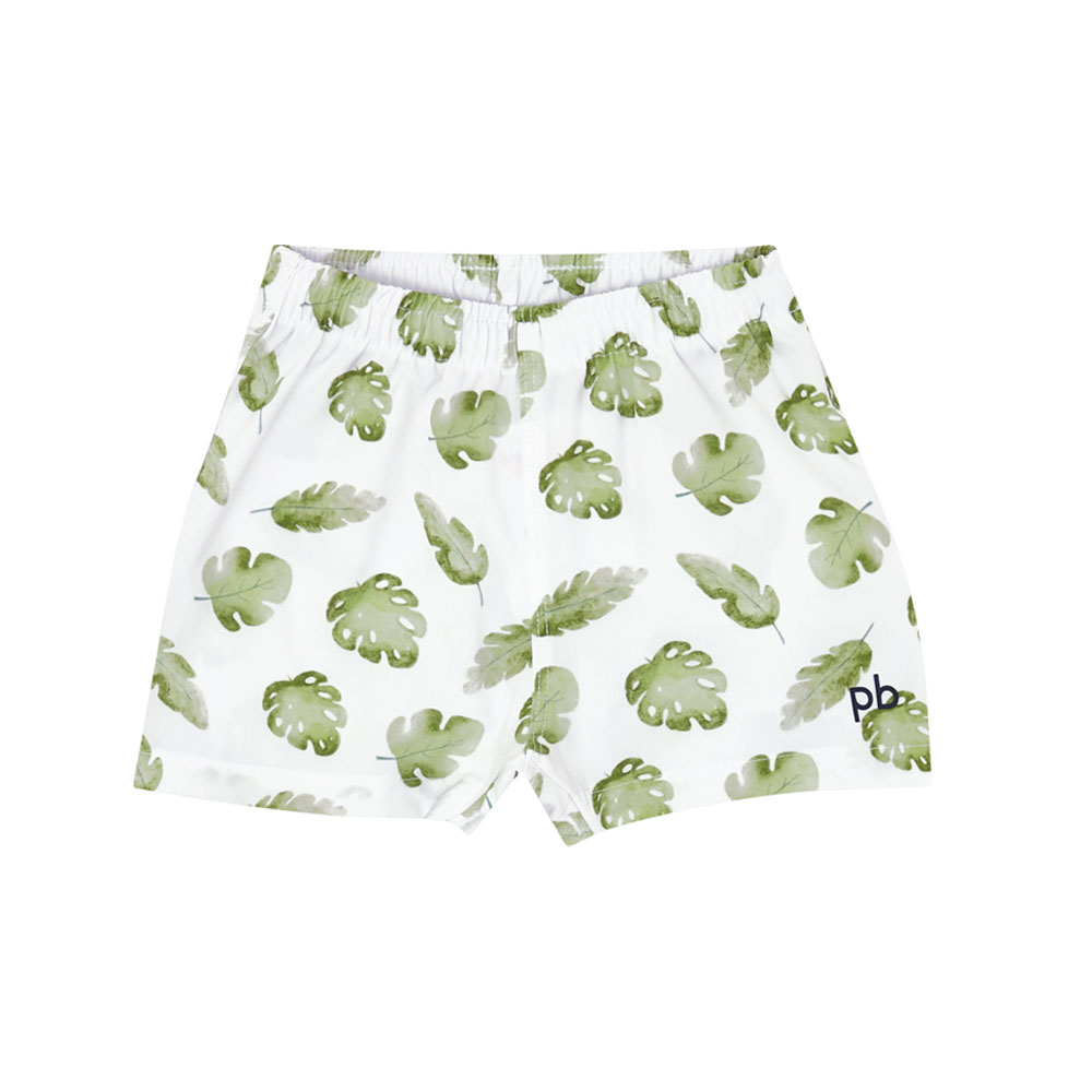 Shorts Bebê Menino - Sublimado Branco - 48656-1224