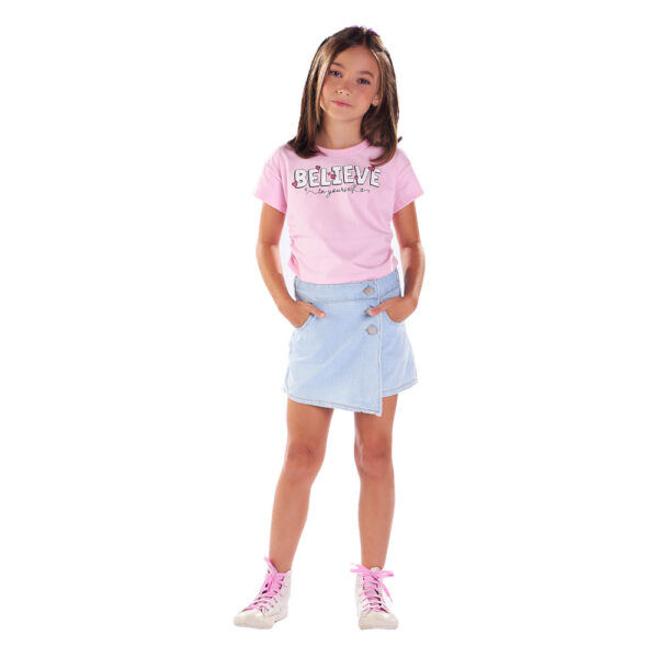 Conjunto Infantil Menina - Rosa - 48835-1