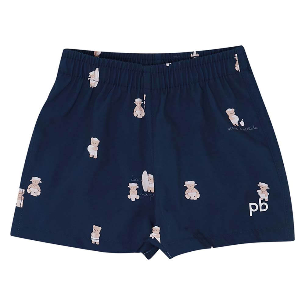 Shorts Bebê Menino - Sublimado Marinho - 49158-750