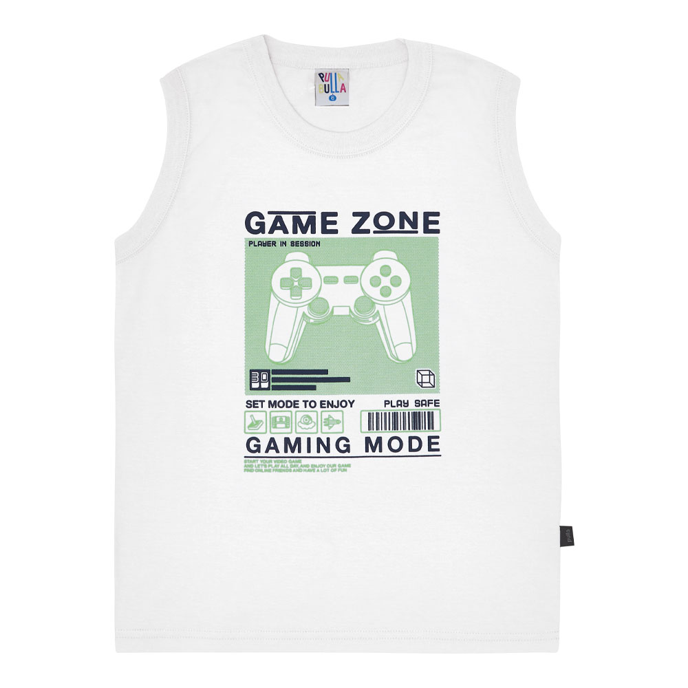 Regata Infantil Menino - Branco - 49351-3