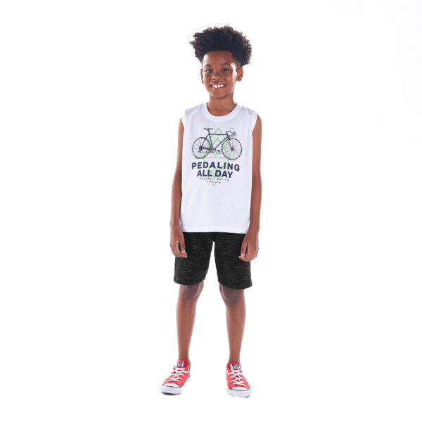 Conjunto Infantil Menino - Branco - 49367-3