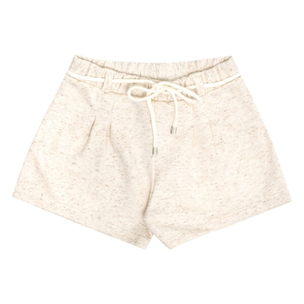 Short Primeiros Passos Menina - Natural - 50607-68