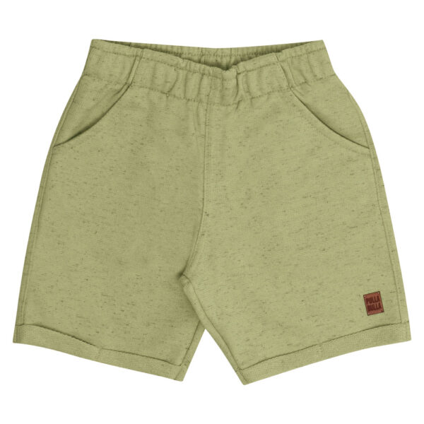 Bermuda Primeiros Passos Menino - Folha - 50665-415