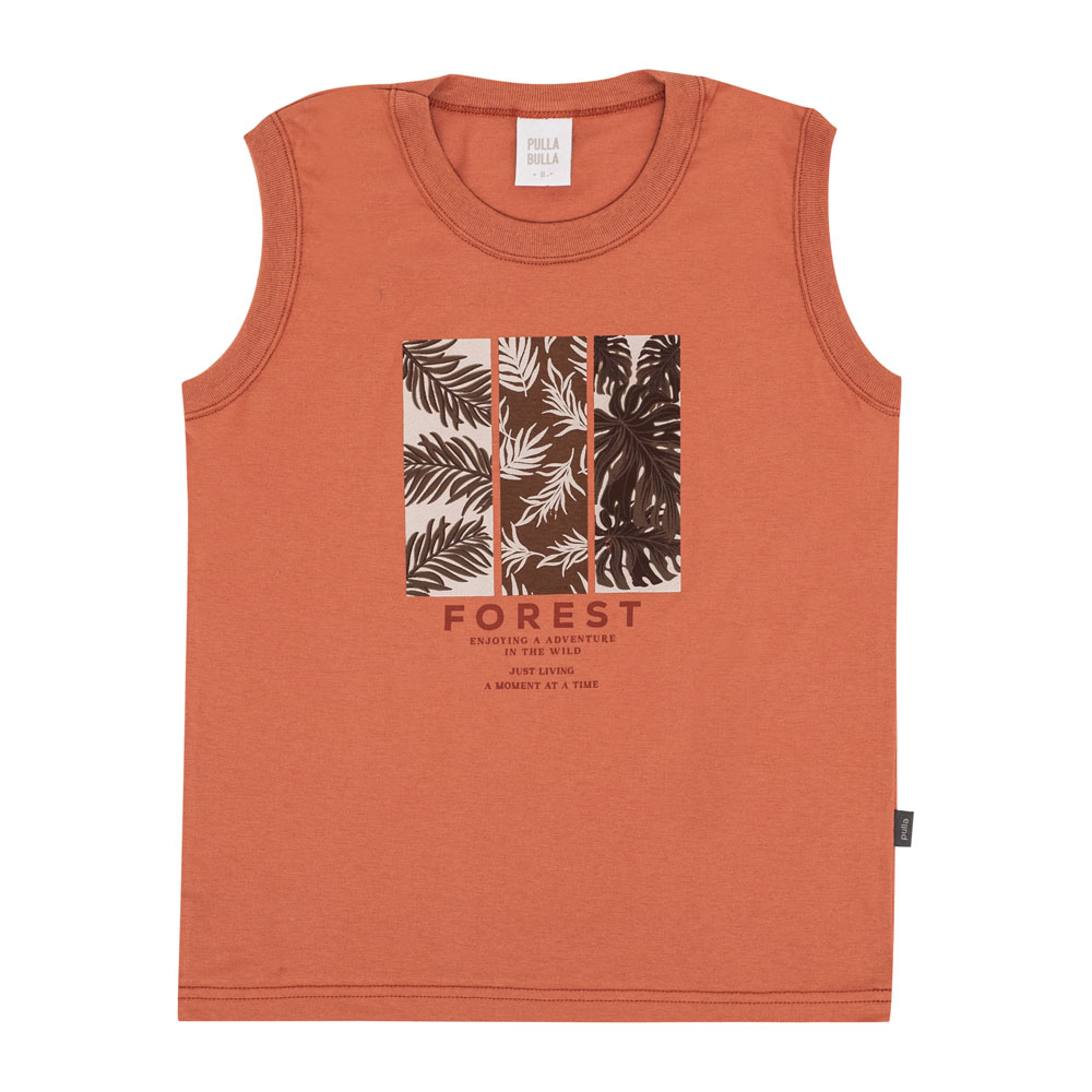 Regata Infantil Menino - Ferrugem - 50751-1086