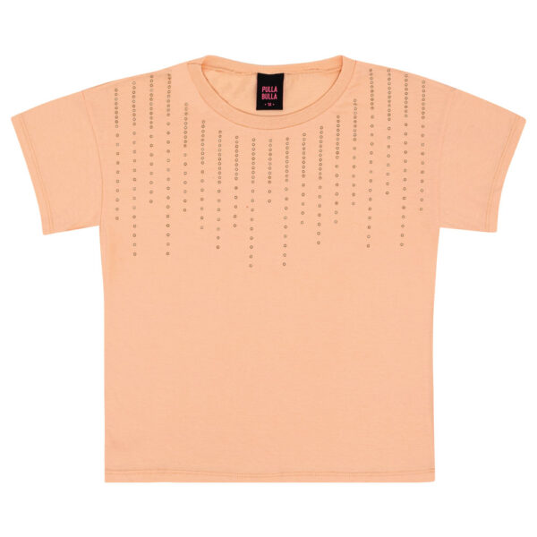 Blusa Juvenil Menina - Pessego - 50810-1292