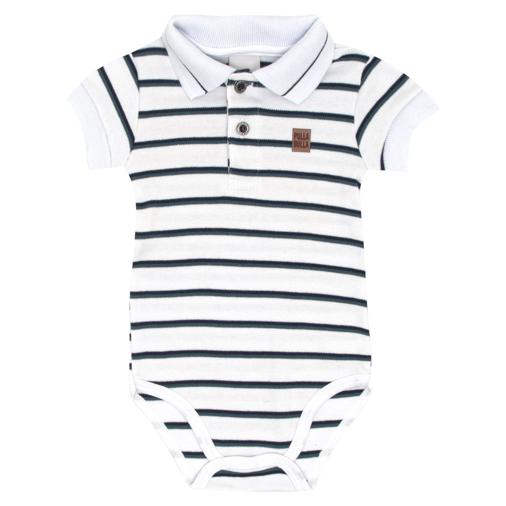 Body Bebê Menino - Branco - 52153-54