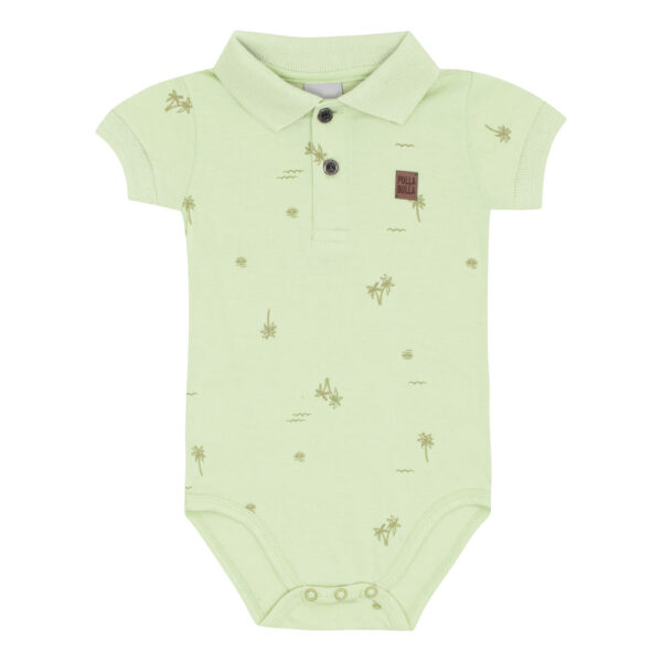 Body Bebê Menino - Verde - 52154-1257