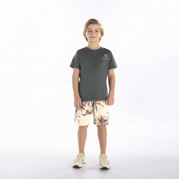 Conjunto Infantil Menino - Cinza - 52371-1280