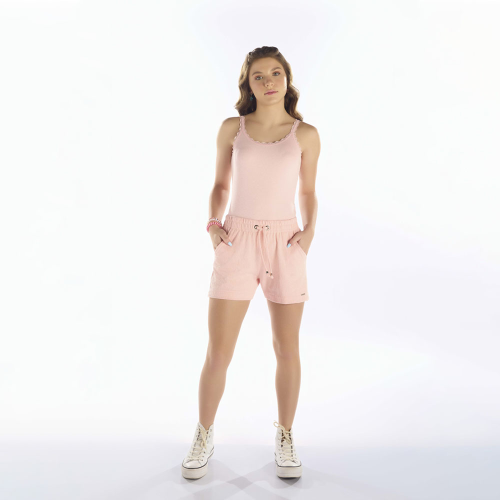Short Juvenil Menina - Rosa - 52410-11