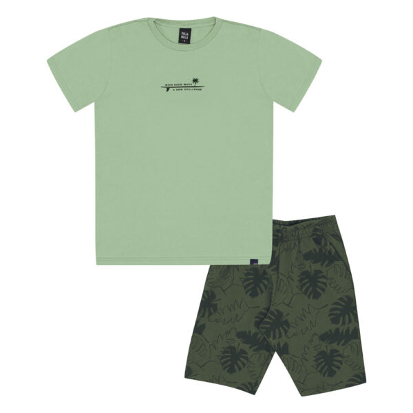 Conjunto Juvenil Menino - Verde - 52467-1262