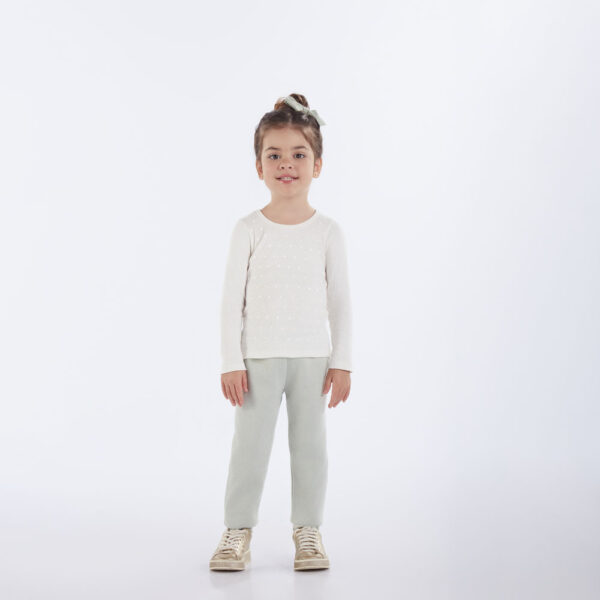 Blusa Primeiros Passos Menina - Bege - 52709-1271