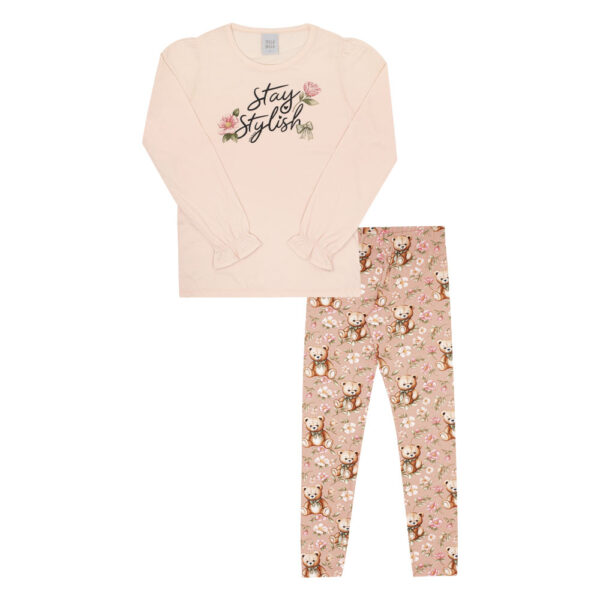 Conjunto Infantil Menina - Rosa - 52830-1298