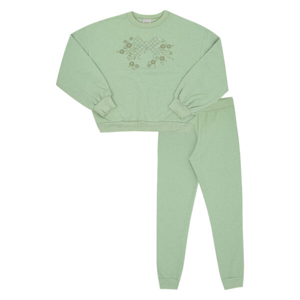 Conjunto Infantil Menina - Verde - 52839-1262