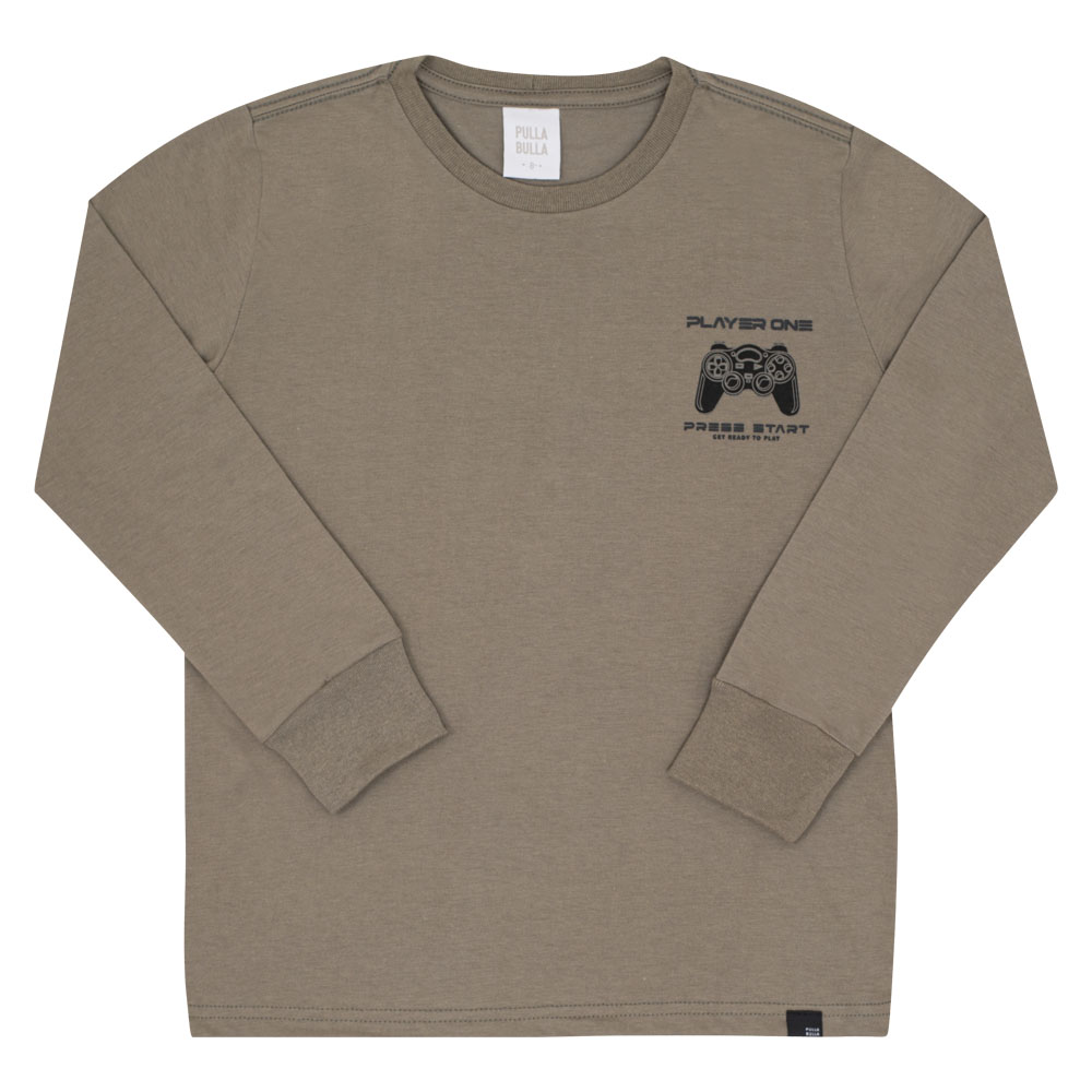 Camiseta Infantil Menino - Verde - 52858-1276