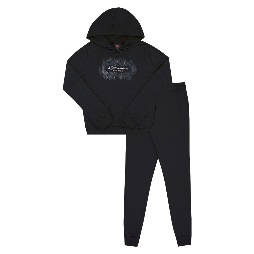 Conjunto Juvenil Menina - Preto - 52939-51