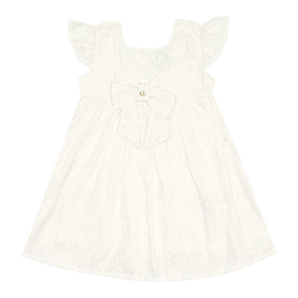 Vestido Bege Primeiros Passos Pulla Bulla Menina - 53317-1271