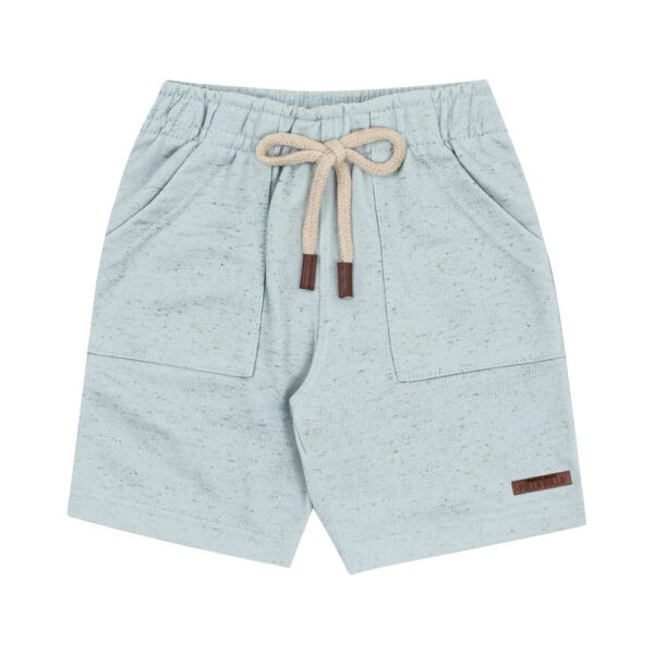 Bermuda Azul Primeiros Passos Pulla Bulla Menino - 53365-1273