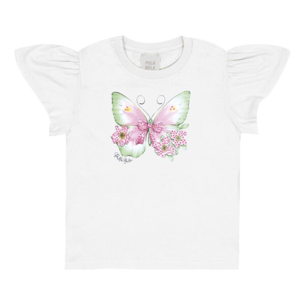 Blusa Branco Infantil Pulla Bulla Menina - 53402-3