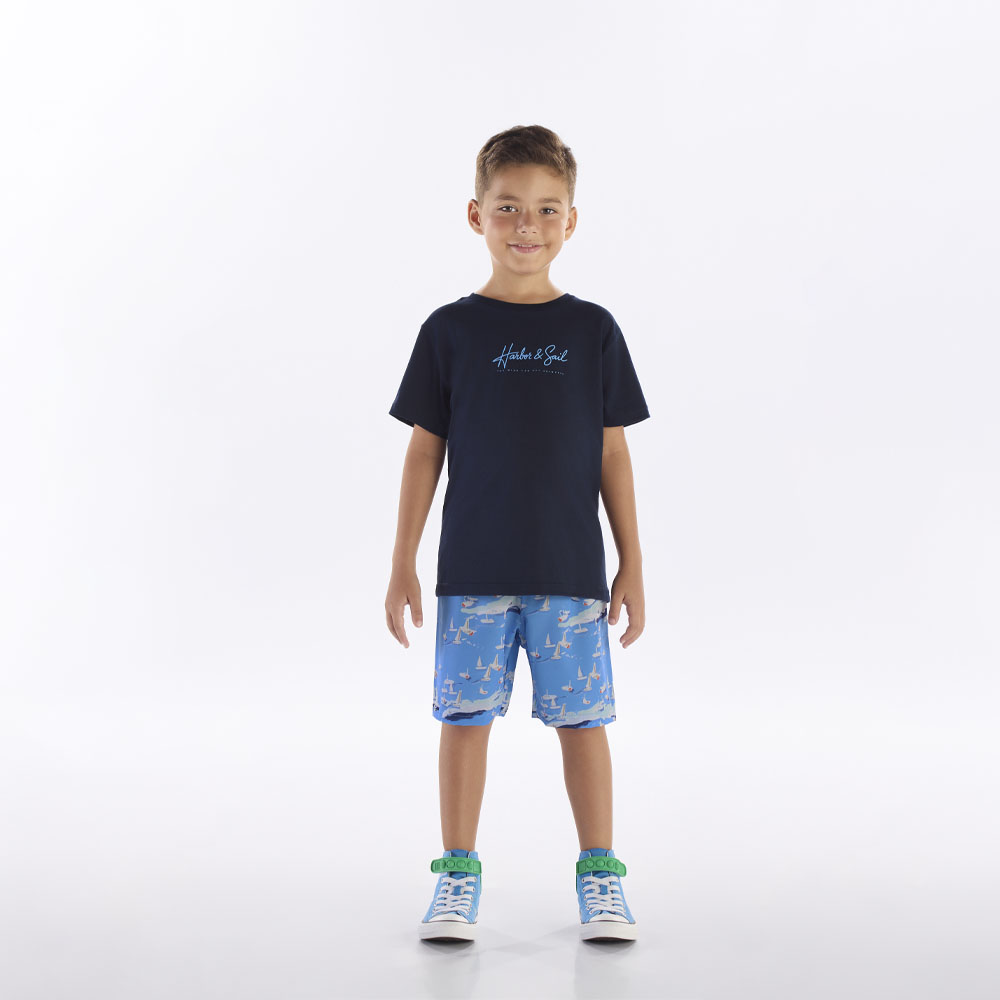 Conjunto Marinho Infantil Pulla Bulla Menino - 53475-58