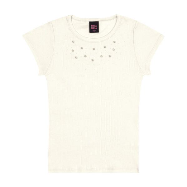 Blusa Bege Juvenil Pulla Bulla Menina - 53506-1271