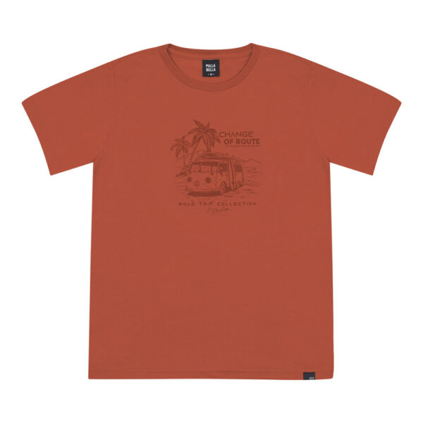 Camiseta Vermelho Juvenil Pulla Bulla Menino - 53560-1137